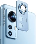 Caméra Protecteur Pour Xiaomi 12 Pro, Résistant Aux Rayures Caméra Métal Protecteur Cover Autocollant De Décoration Pour Xiaomi 12 Pro 1 Pièces Bleu
