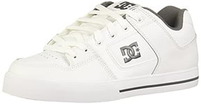 DC Shoes - Pure M Shoe - Sneaker, homme, blanc (white/battleship/white), taille 43 EU