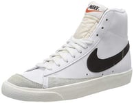 Nike Blazer Mid '77 Vntg, Men's Basketball Basketball Shoes, White (White/Black 000), 13 UK (48.5 EU)
