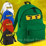 Lego Ninjago Backpack Ninja Rucksack School College Cool Colours