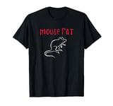 Parks & Recreation Mouse Rat Logo Distressed T-Shirt