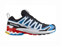 Chaussures de running pour homme Salomon XA Pro 3D V9 Gtx Black/White/Transcend Blue UK 9,5