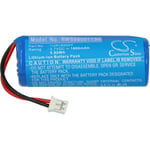 VHBW Batterie compatible avec Rowenta Wet & Dry Hair Remover Elite Model Look EP8012C0/23 épilateur (1600mAh, 3,7V, Li-ion) - Vhbw