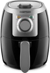 Chefman TurboFry 2-Litre Small Air Fryer, Compact Size, Easy-Set 60-Minute Time