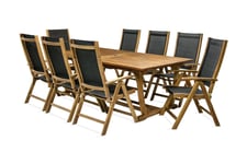 Möbelset FRAMTID bord och 8 stolar -