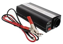 Well Voltage Inverter with USB, 12 V – > 220 V, 600 W, 1 pièce, psup-12 V600 W inv-3/U/02 WL