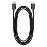 Câble USB C vers USB C Officiel Samsung EP-DN980 Charge 5A et Transfert Noir 1m