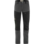 Fjallraven 81154-030-550 Abisko Midsummer Zip Off Trousers M Pants Men's Dark Grey-Black Size 52