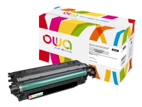 OWA - Svart - kompatibel - återanvänd - tonerkassett (alternativ för: HP CE250A) - för HP Color LaserJet CM3530 MFP, CM3530fs MFP, CP3525, CP3525dn, CP3525n, CP3525x