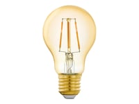 Eglo Connect-Z - Led-Glödlampa Med Filament - Form: A60 - E27 - 4.9 W (Motsvarande 41 W) - Klass F - Varmt Vitt Ljus - 2200 K
