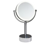 Cosmic Essentials makeup spejl med lys, dæmpbar, krom