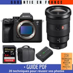 Sony A7S III + FE 16-35mm F2.8 GM + SanDisk 64GB Extreme PRO UHS-II SDXC 300 MB/s + NP-FZ100 + Sac + Guide PDF ""20 TECHNIQUES POUR RÉUSSIR VOS PHOTOS