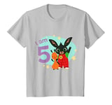 Youth Bing T-shirt: Bing and Flop - 'I am five' T-shirt
