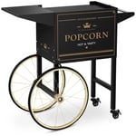 Royal Catering Vogn til popcornmaskin - sort og gull