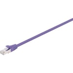 Fuj:tech CAT6A S/FTP -verkkokaapeli, 20 m, violetti