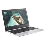 ASUS Chromebook CX1100 11.6" Laptop (Intel Celeron Processor, 4GB RAM, 64GB eMMC, Chrome OS), Silver