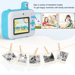 Kids Printing Camera 2.4in LCD Screen Dual Lens HD 1080P Thermal Kids Instan GF0