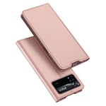 Xiaomi Poco X4 Pro 5G - DUX DUCIS skin pro læder cover - Rosa