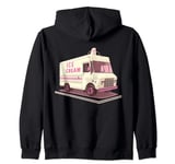 Happy Ice Cream Truck Outfit for Boys and Girls in Summer Zip Hoodie