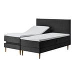 Tempur Relaxation Ställbar Säng Sängpaket 160x200 Grå