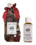 Manor House Dark Amber and Ginger Lily Scented Fragrance Potpourri and Refresher Oil