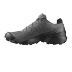 SALOMON Mens Speedcross Hiking Shoe, Magnet Black Grey, 12 UK