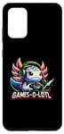 Coque pour Galaxy S20+ Games-O-Lotl Axolotl Manette de jeu vidéo