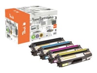 Peach Combi-Pack - 4-Pack - Svart, Gul, Cyan, Magenta - Kompatibel - Återanvänd - Tonerkassett (Alternativ För: Brother Tn423) - För Brother Dcp-L8410, Hl-L8260, Hl-L8360, Mfc-L8690, Mfc-L8900