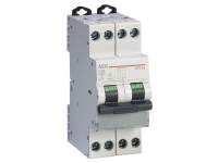 AEG Automatisk säkring C 10A, 4-polig, C-karaktäristik, brytkraft 6kA, 230V AC, 36mm bred