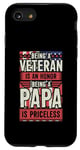 Coque pour iPhone SE (2020) / 7 / 8 Être un vétéran est un honneur Être un papa n'a pas de prix