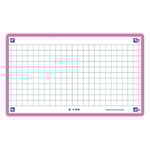 Skrivkort rutig | fuchsia | A7 | Oxford | 80st