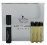 Night by Judith Leiber for Women EDP Purse Spray + 3x edp Perfume 0.33oz