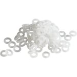 Glorious O-Ring Key Dampener 70A -dämparringssats, tjock, 120 st