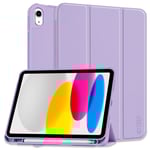 Tech-Protect iPad 11" (2025) / iPad 10.9" (2024/2022) SC Fodral m. Apple Pencil Hållare - Violett