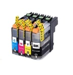 B- LC123 SET INK COMPATIBLE WITH BROTHER MFC- J4410,J4510,J4610,J4710,J470,J6920