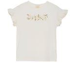 Creamie GOTS T-shirt Med Tryck Cloud | Vit | 122 cm