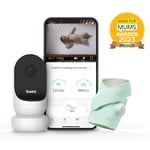 Smart Sock 3 + Cam 2 Baby Monitor Kit in Mint