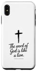 Cadeau Charles Spurgeon The Word of God Lion pour homme, femme et enfant Coque pour iPhone XS Max