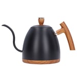 (Black)Electric Coffee Kettle Tea Pot Stainless Steel For Home Ktichen EU UK
