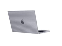 Tech21 Evo Wave Coque pour MacBook Pro 14" (2021 et 2023) - Coque de Protection Rigide - Transparent
