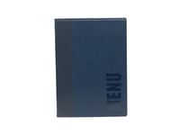 Securit Mc-Tra5-Bu, A5, Läder, Pu-Plast, Plast, Blå, Matt, Lack, Plast, Rundade Hörn