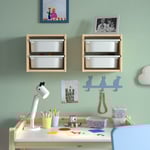 IKEA IKEA TROFAST väggförvaring, ljus vitbetsad furu/vit, 32x21x30 cm 32x21x30 cm