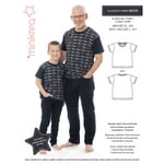 MiniKrea Pattern 66210 T-skjorte gutt/mann str. 2-16 & XS-XXL