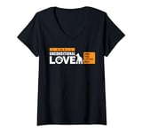 Womens Dog Cat Pet I Smell Unconditional Love And The Litter Box V-Neck T-Shirt