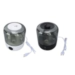 Humidifier Quiet 3L Large Capacity AdjUKtable Double Spray Desktop Humidifier UK