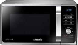 Samsung MS23F301TAS Solo Microwave with Healthy Cooking, 800W, 23 Silver 