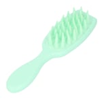 (Light Green)4pcs Deep Cleansing Shampoo Brush Soft Silicone Reduce Itching TDT