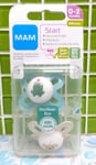 MAM START SOOTHER 0-2 MONTHS SILICONE SET OF 2