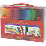 Faber-Castell Connector tuschpenna, 60 färgers set