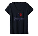 I Love Transylvania - Halloween Vampire V-Neck T-Shirt